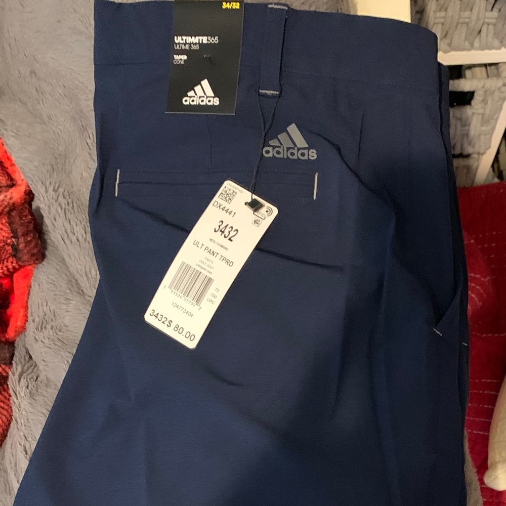 Adidas Golf Pants in Blue 34x32